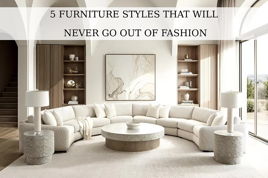 5 Furniture styles that will never go out of fashion