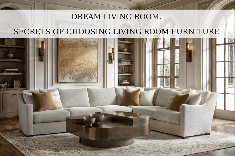 Dream living room: secrets to choosing the perfect furniture