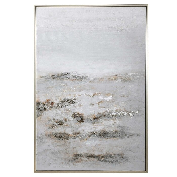 OPEN PLAIN HAND PAINTED CANVAS
