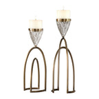 CARMA BRONZE,CRYSTAL CANDLE
