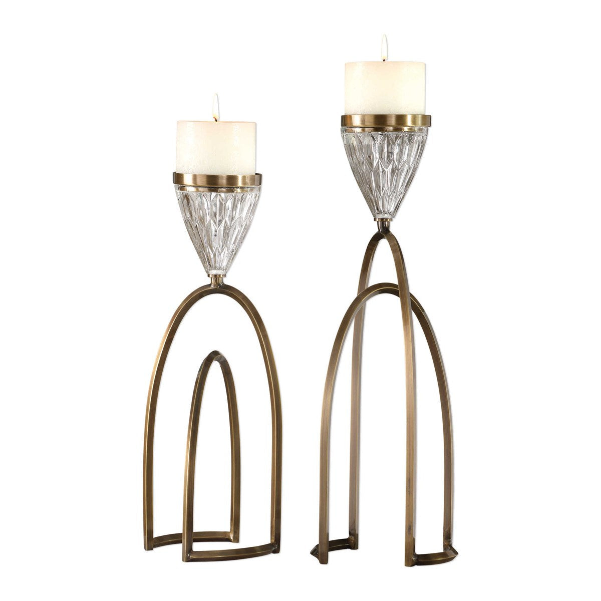 CARMA BRONZE,CRYSTAL CANDLE