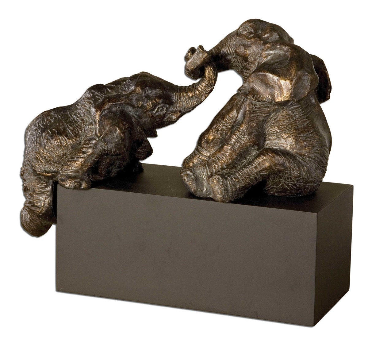 PLAYFUL PACHYDERMS FIGURINE