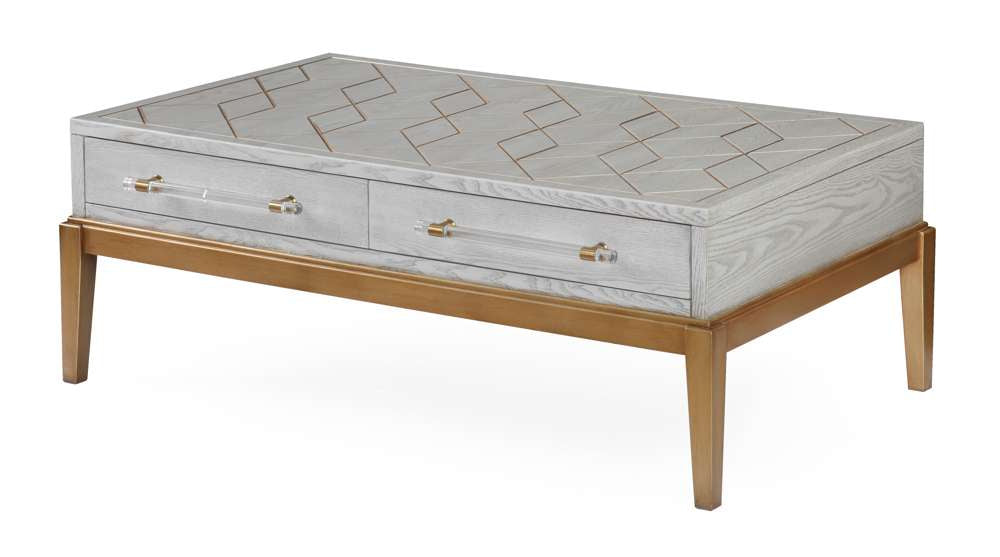 PERRIER WOOD COCKTAIL TABLE