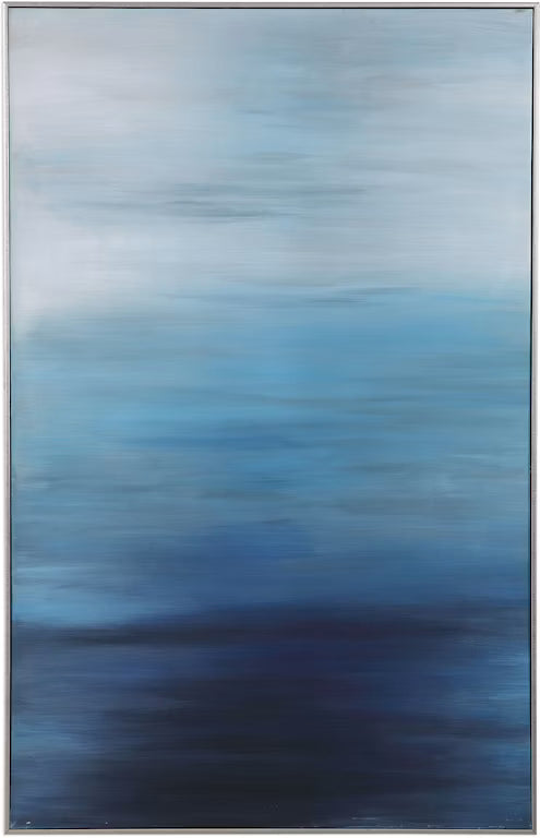 MOONLIT SEA HAND PAINTED CANVAS