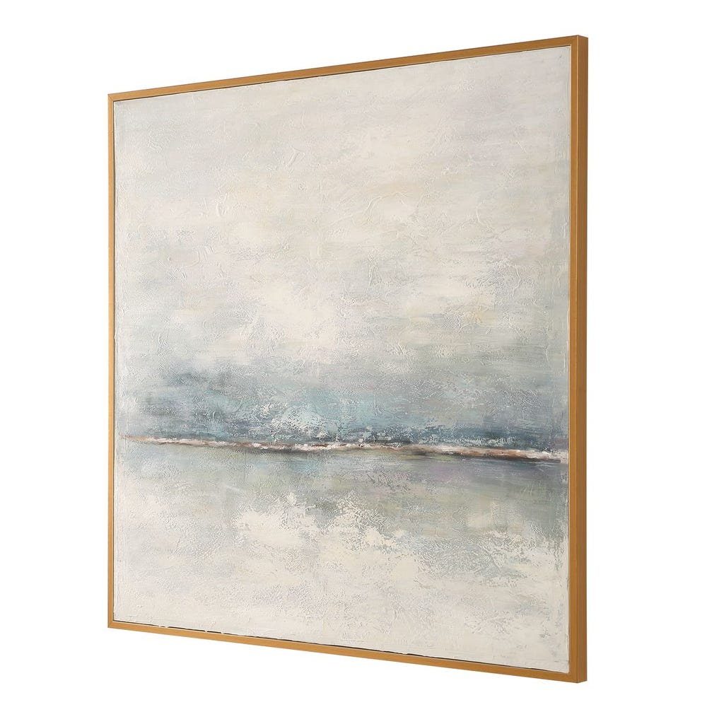 FOGGY MORNING HAND PAINTED CANVAS
