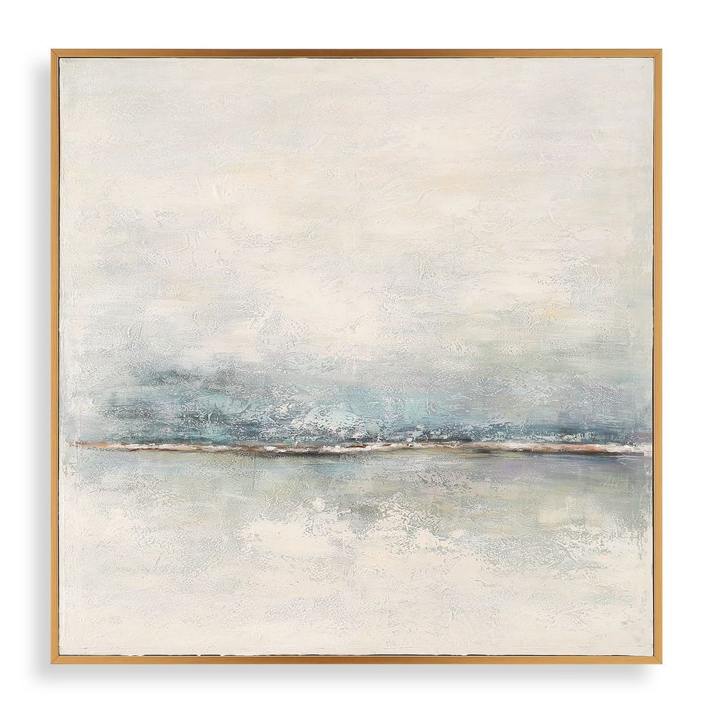FOGGY MORNING HAND PAINTED CANVAS