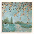PEACEFUL HAND PAINTED CANVAS