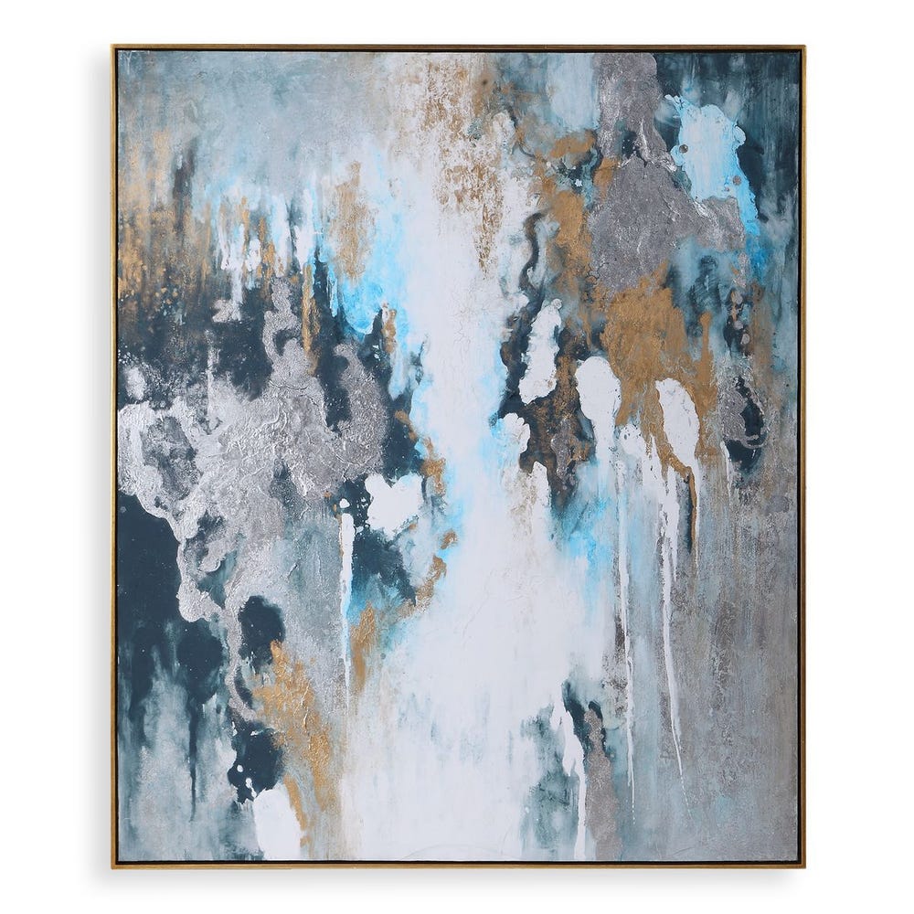 STORMY SEAS HAND PAINTED CANVAS