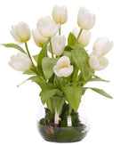 Tulip, Faux Moss Garden