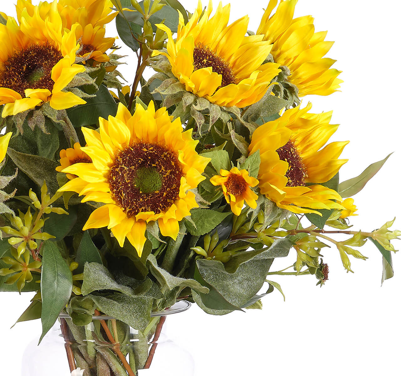 Sunflower, Faux Watergarden