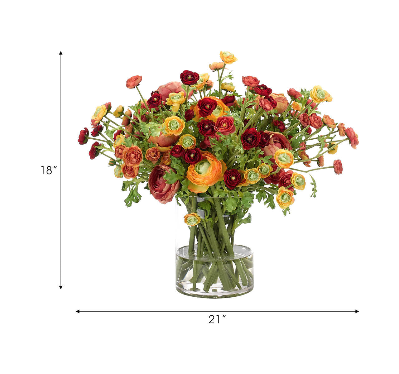 Ranunculus, Faux Watergarden
