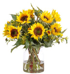 Sunflower, Faux Watergarden