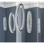 SOLAR HOOPS LED CHANDELIER LARGE