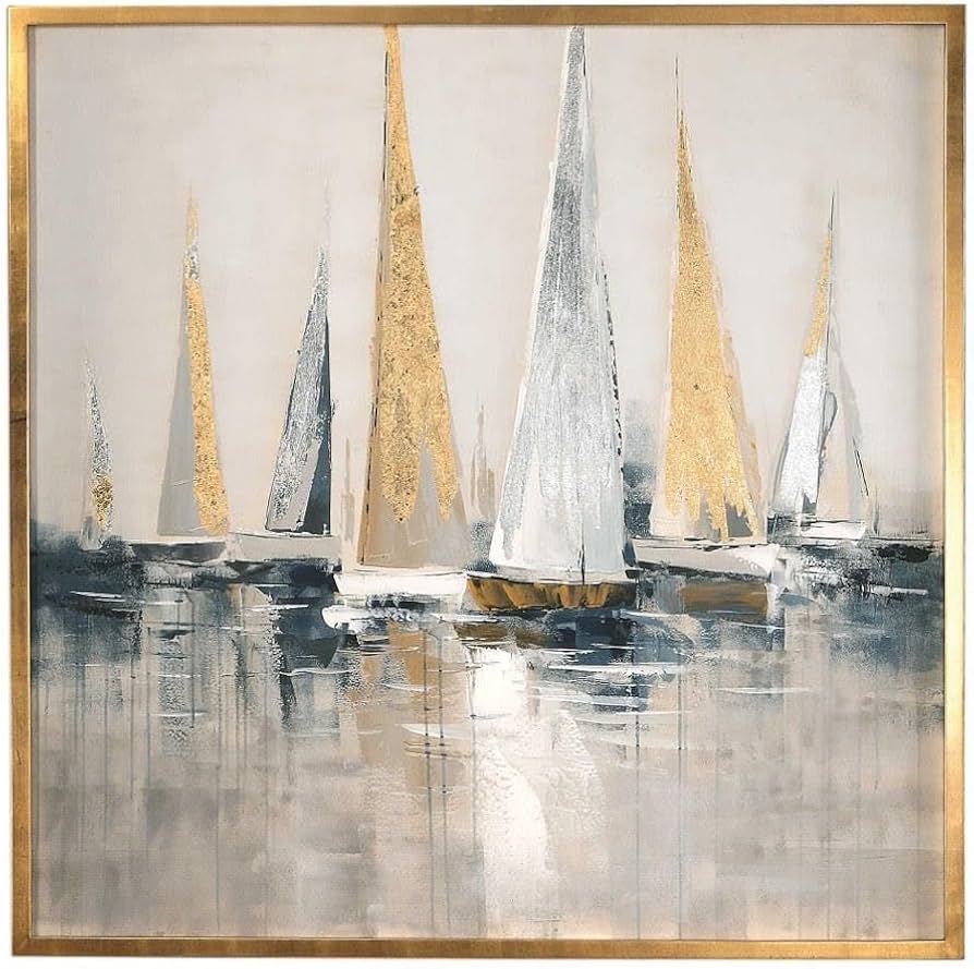 REGATTA HAND PAINTED CANVAS