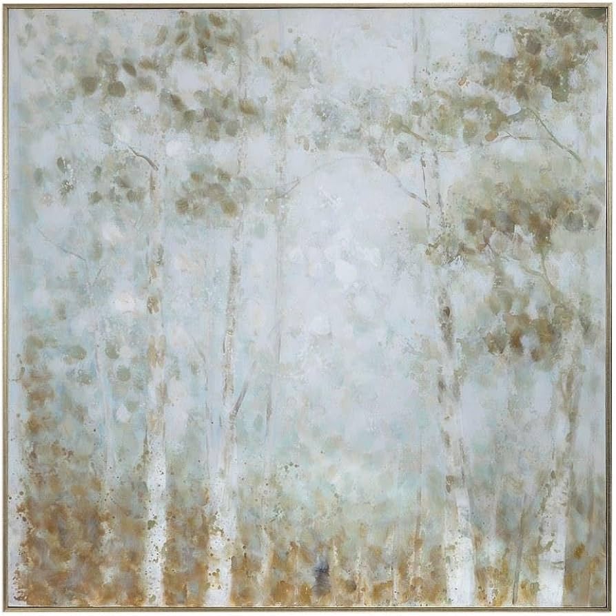 WOODS HAND PAINTED CANVAS