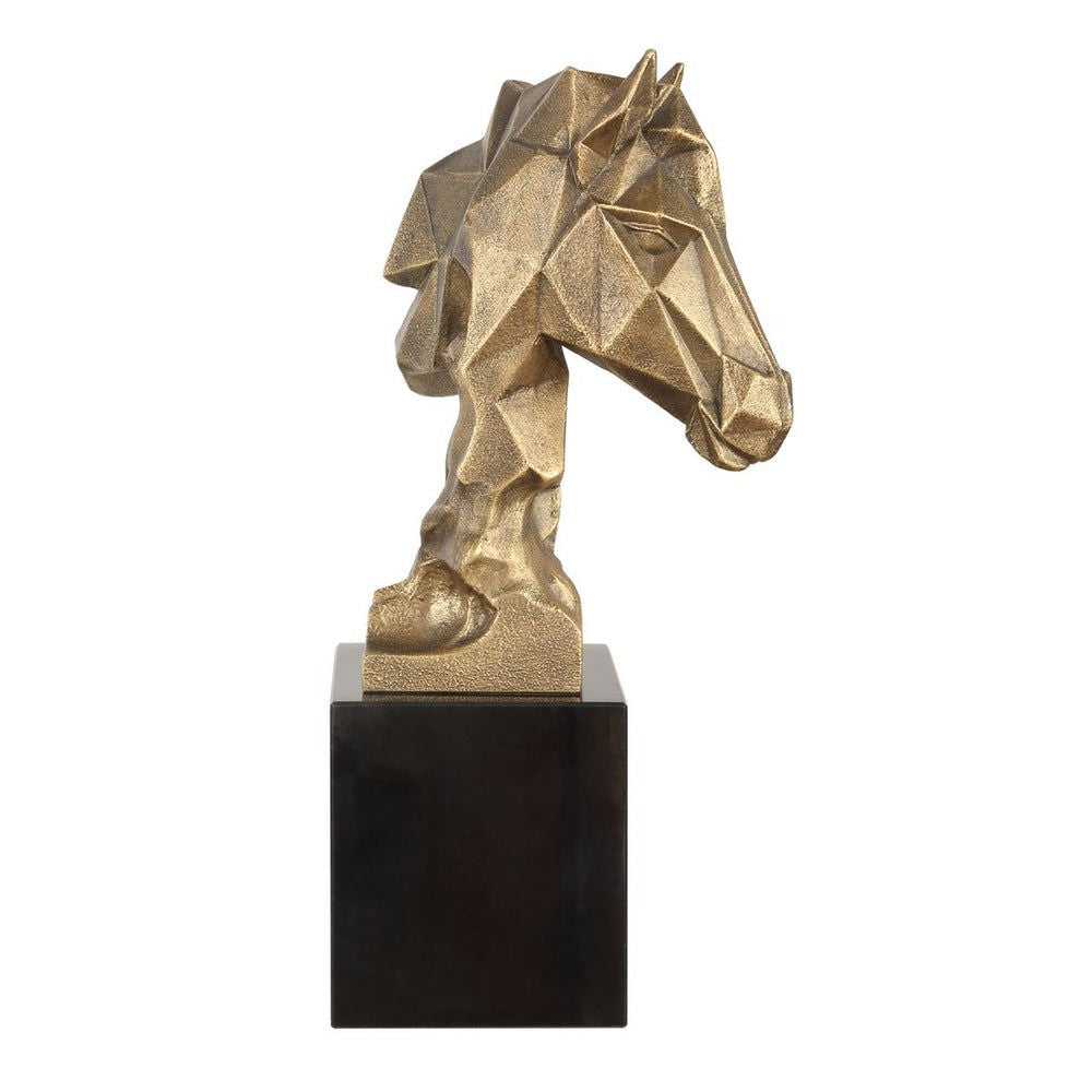 CHISELEND HORSE BUST,SCULPTURE