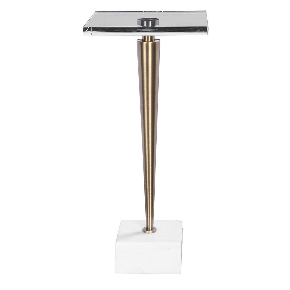 CAMPERIO DRINK TABLE, BRASS