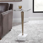 CAMPERIO DRINK TABLE, BRASS