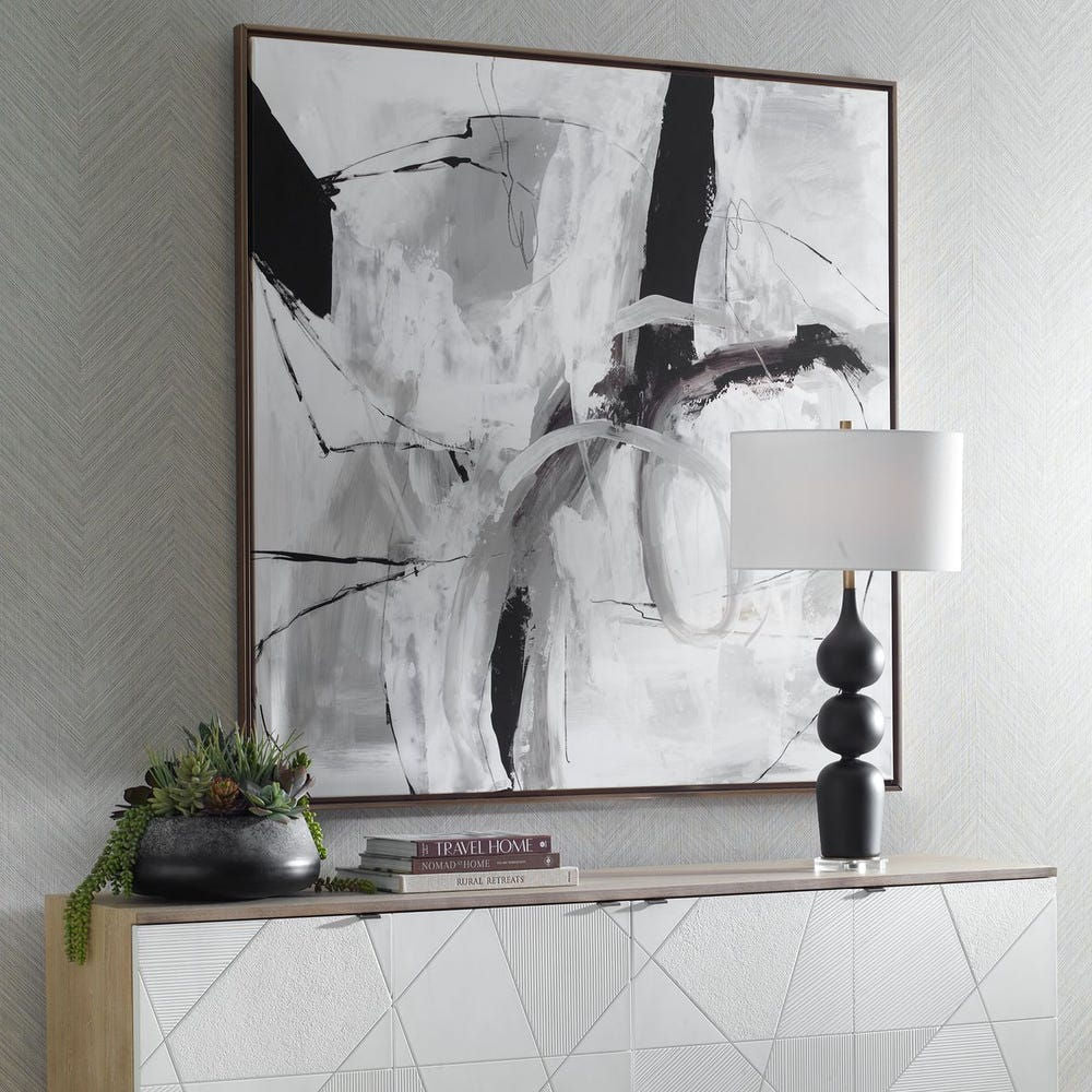 Looping Eternity Framed Canvas