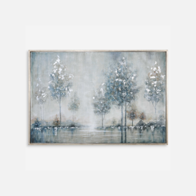 WALK IN THE MEADOW HAND PAINTED CANVAS
