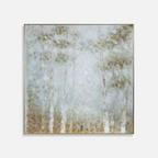 COTTON WOODS HAND PAINTED CANVAS