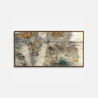 BEHIND THE FALLS HAND PAINTED CANVAS
