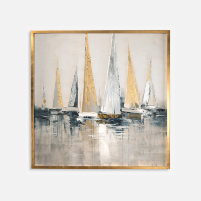 REGATTA HAND PAINTED CANVAS