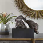 PLAYFUL PACHYDERMS FIGURINE