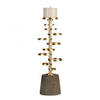LOSTINE GOLD CANDLEHOLDER