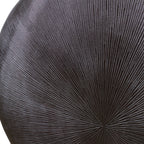 GRETCHEN VASE, BLACK NICKEL