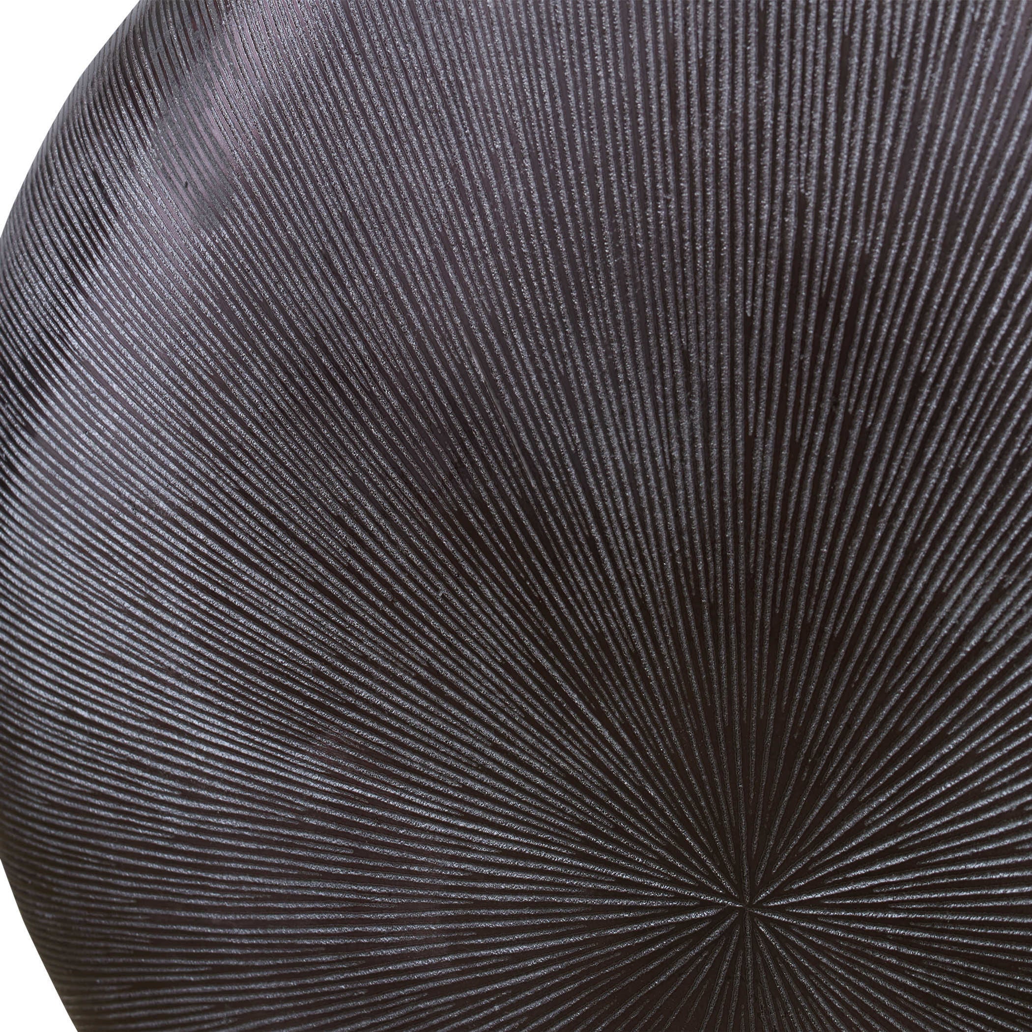 GRETCHEN VASE, BLACK NICKEL