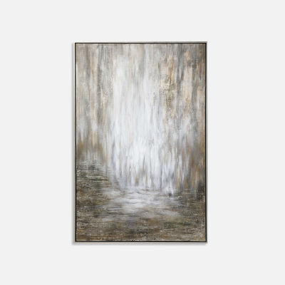 DESERT RAIN HAND PAINTED CANVAS