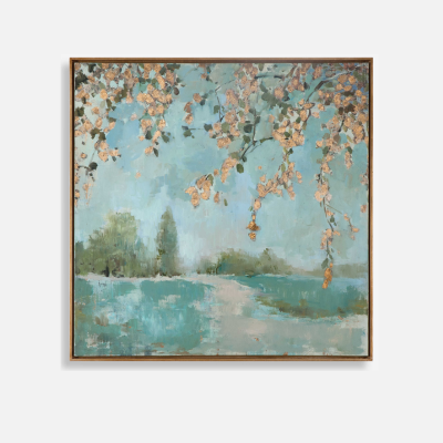 PEACEFUL HAND PAINTED CANVAS