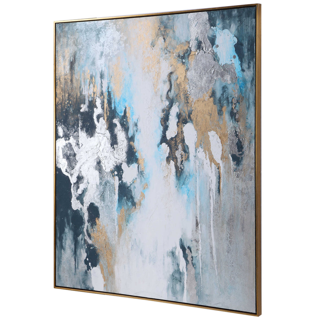 STORMY SEAS HAND PAINTED CANVAS