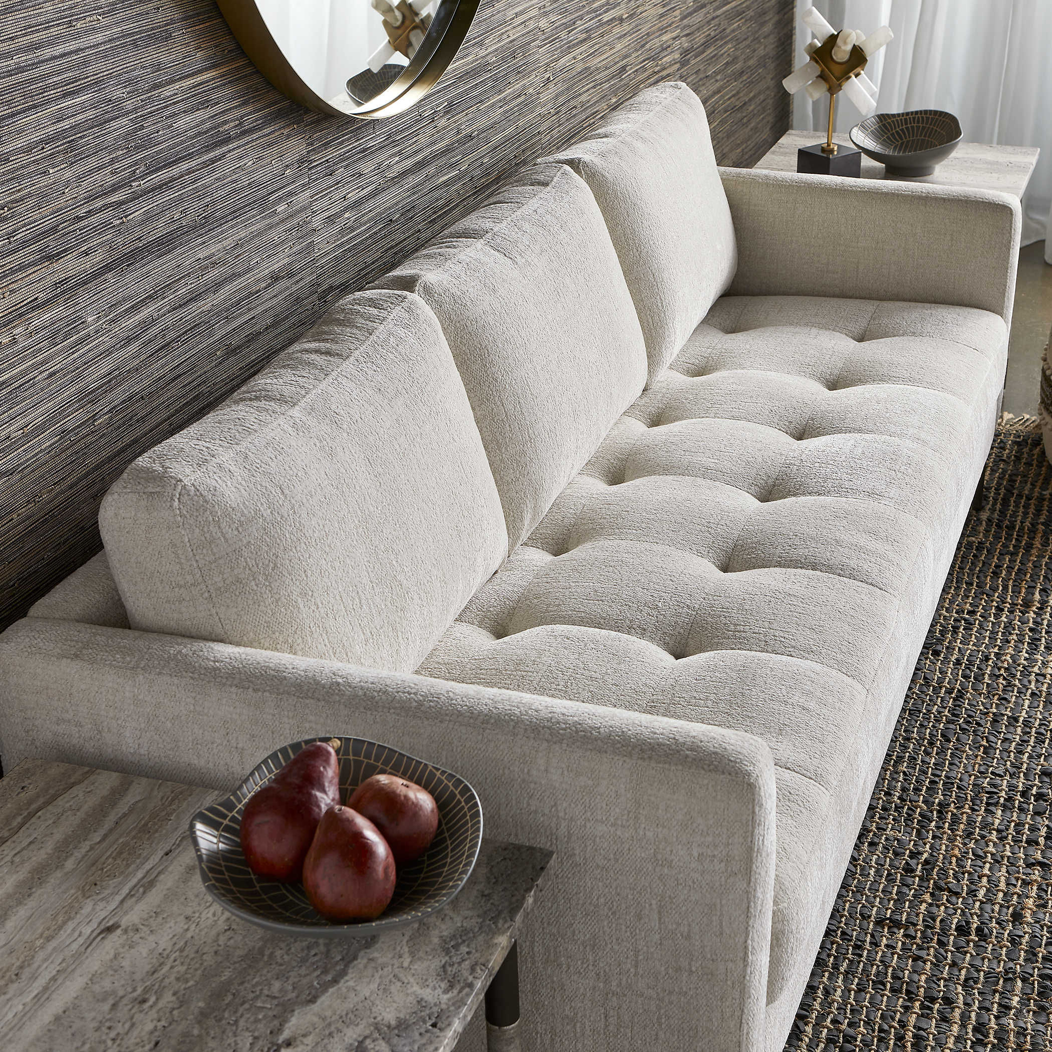 VENTURE-IVORY CHENILLE