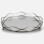 HIPPODROME TRAY - ARABESCATO MARBLE