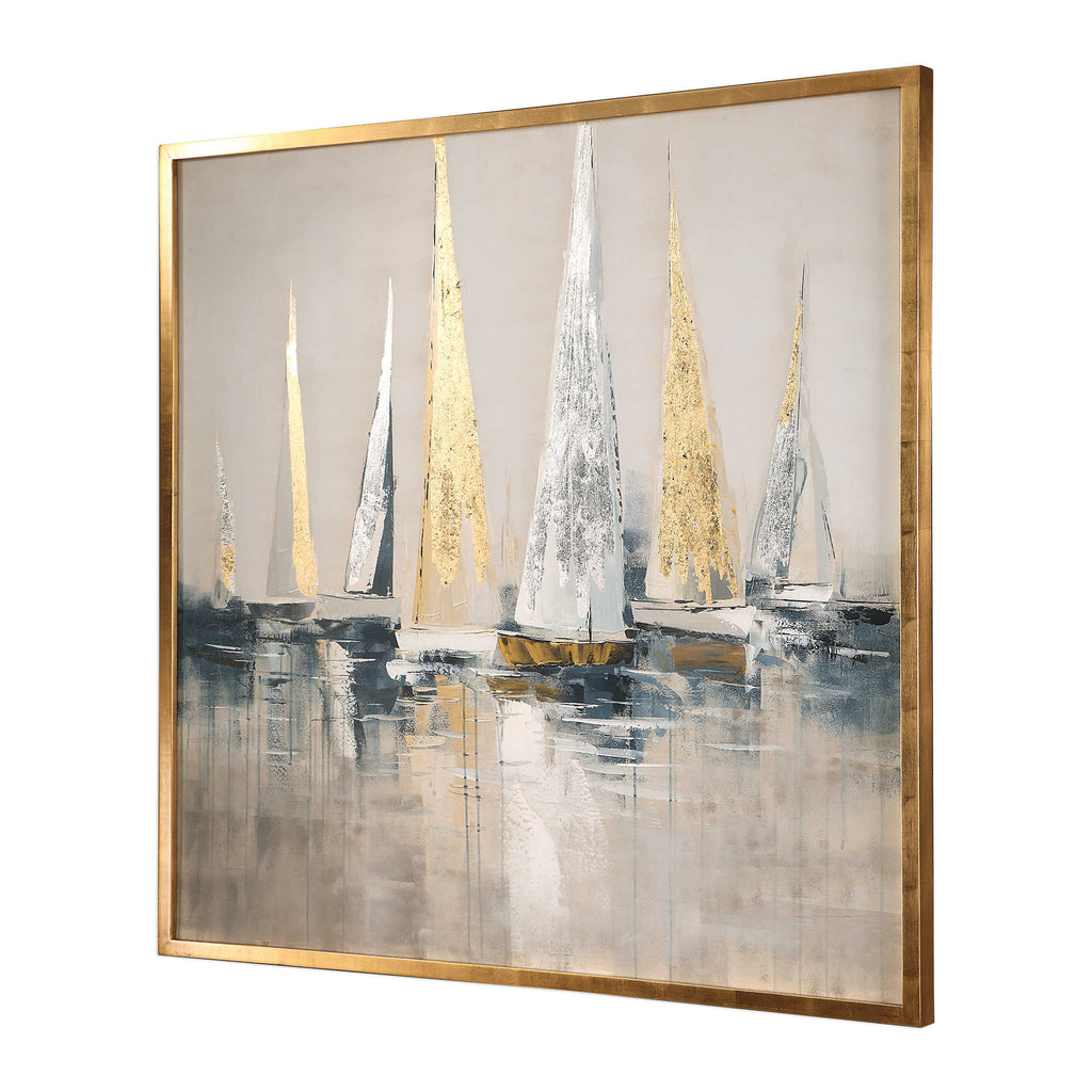 REGATTA HAND PAINTED CANVAS