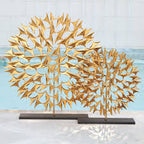 COSMOS SCULPTURE GOLD-LG
