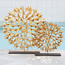 COSMOS SCULPTURE GOLD-LG