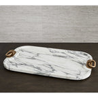 HIPPODROME TRAY - ARABESCATO MARBLE