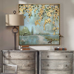 PEACEFUL HAND PAINTED CANVAS