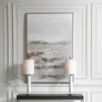 OPEN PLAIN HAND PAINTED CANVAS