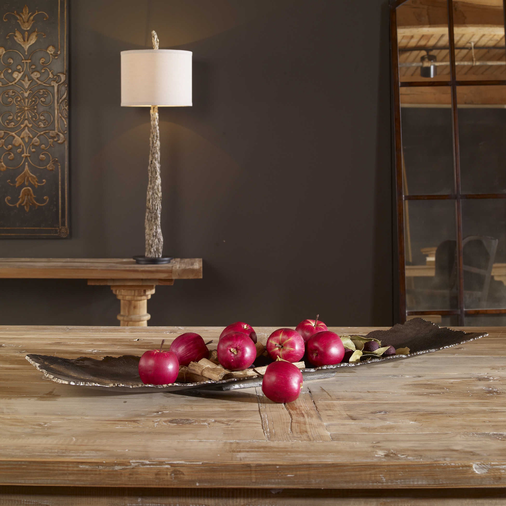 CAMILLA TRAY, NICKEL