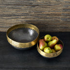 ALMOST ROUND BOWLS, S/2