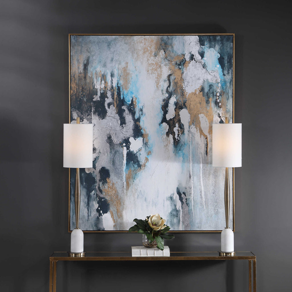 STORMY SEAS HAND PAINTED CANVAS