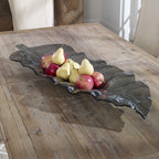 SMOKED LEAF TRAY