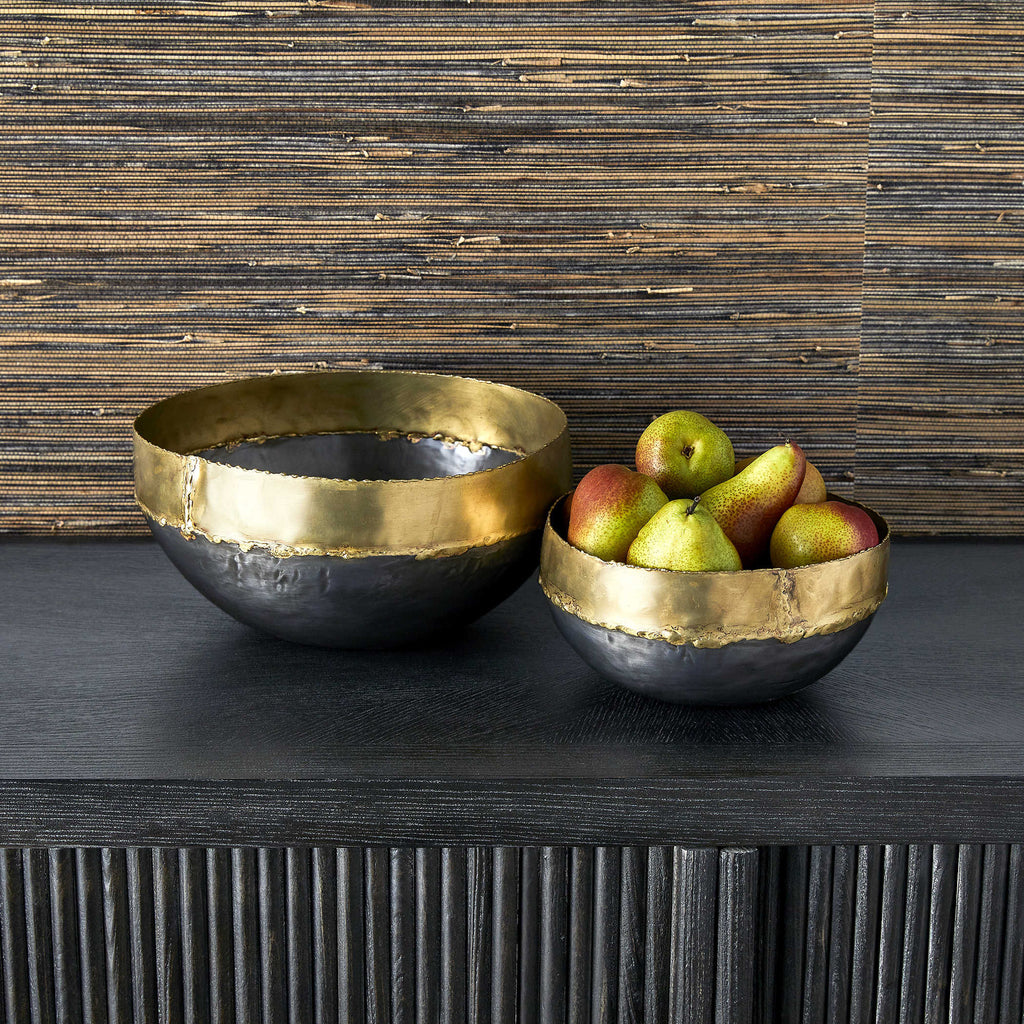 ALMOST ROUND BOWLS, S/2