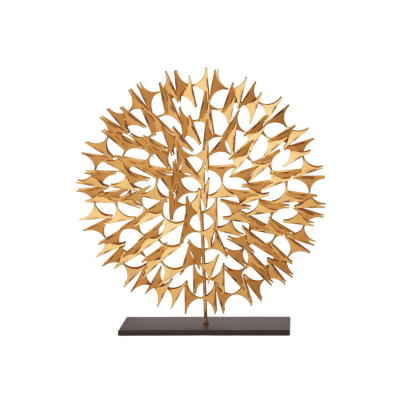 COSMOS SCULPTURE GOLD-LG