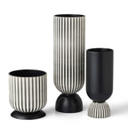 CHANNELED VASES