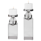LUCIAN CANDLEHOLDERS, S/2